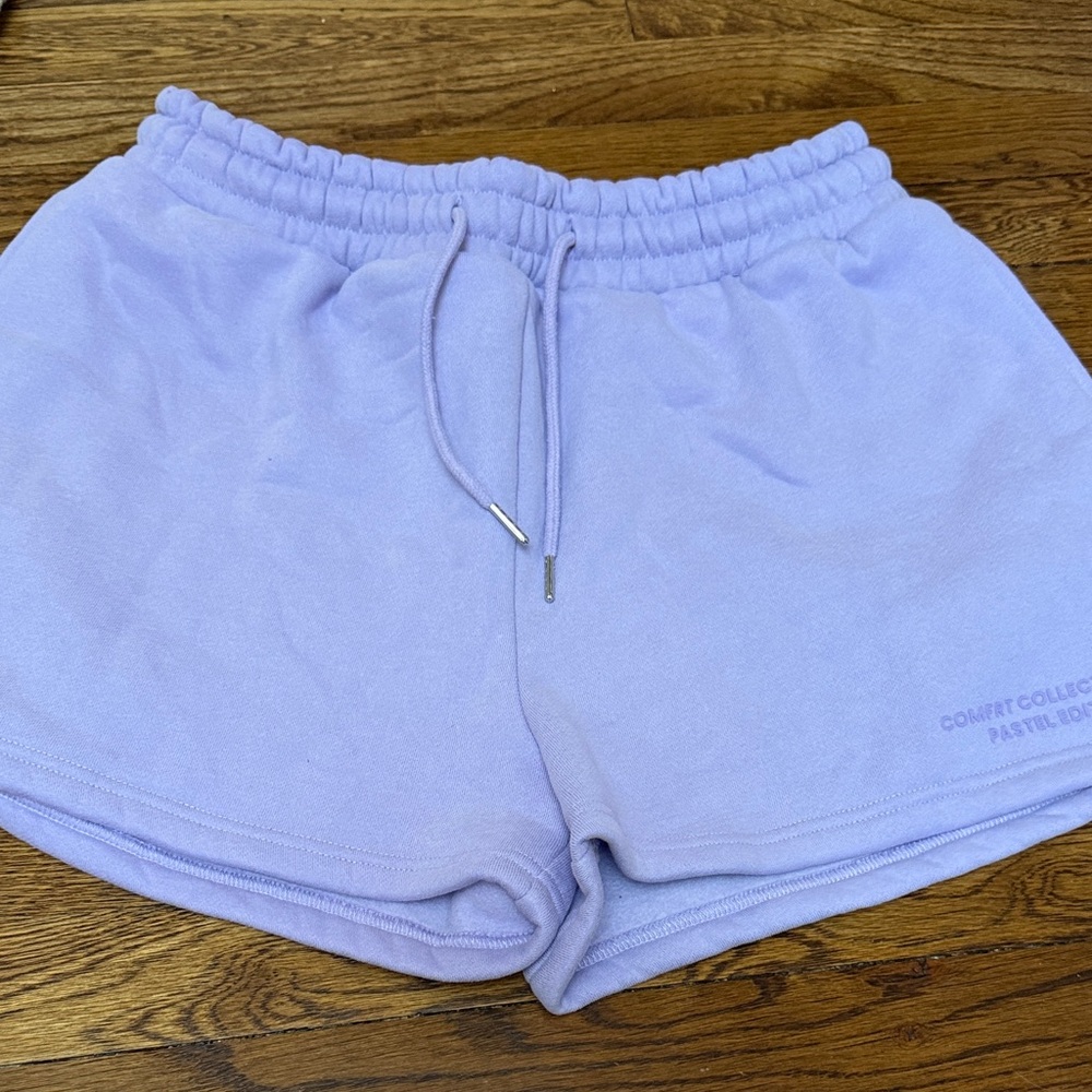 Comfy Co. Lavender Women's Athletic Shorts